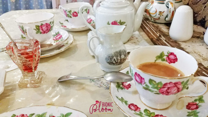 Tea time at Well Walk Tea Room