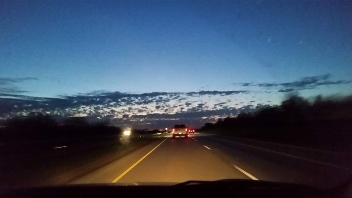 Texas roads, texas sky